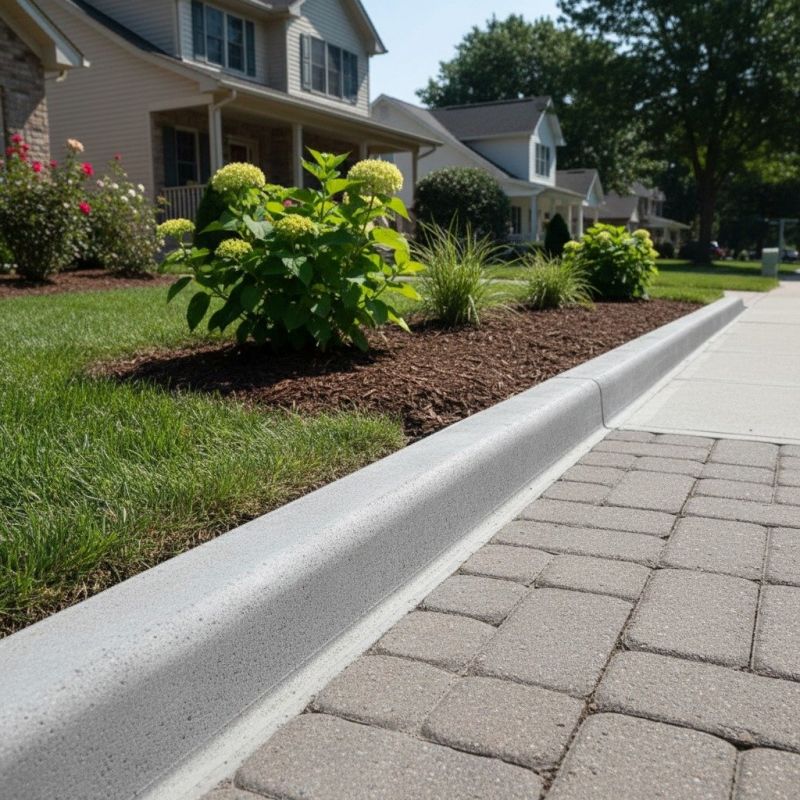 How Concrete Curbing Helps Define Landscape Borders